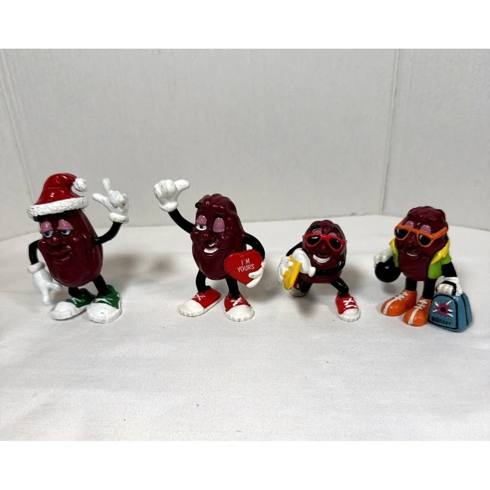 Vintage California Raisins PVC Figure Lot Holiday‎ Vacation Sunglasses Applause